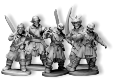 Both Frostgrave plastic sets have been designed to compliment each other. All the arms, heads, weapons and extra parts can be used with the bodies from both sets making the number of figure possibilities almost endless.
