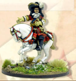 James Scott, Duke of Monmouth, all models from our 1672 range.