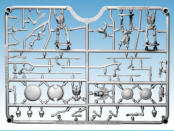 WAACF001 - Skeleton Infantry Box Set. This hard plastic box set allows you to build up to 32 Skeleton Warriors equipped with bow, spear, sword, or pike and with options for full command.