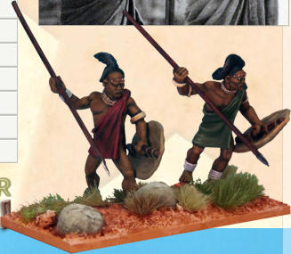 Shilluk spear-armed Skirmishers.